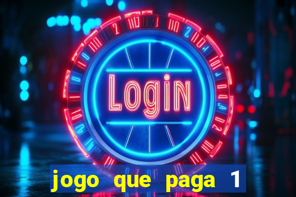 jogo que paga 1 real no pix