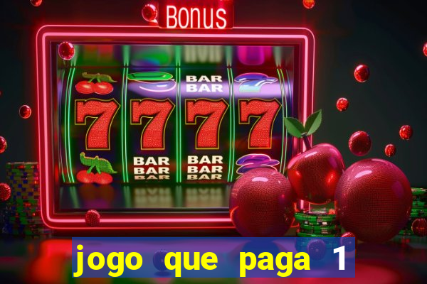jogo que paga 1 real no pix