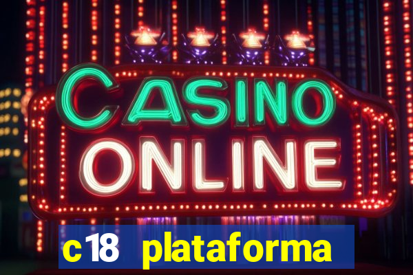 c18 plataforma login entrar