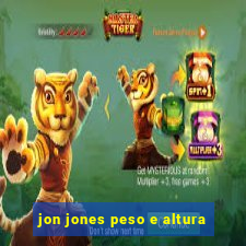 jon jones peso e altura