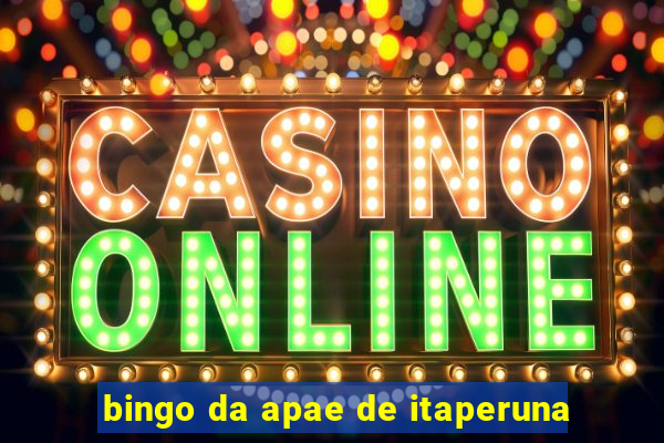 bingo da apae de itaperuna