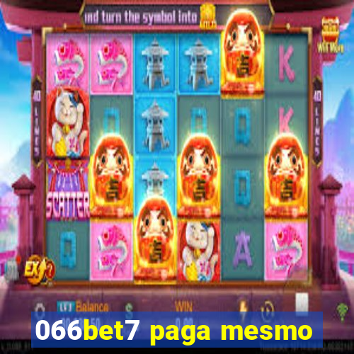 066bet7 paga mesmo