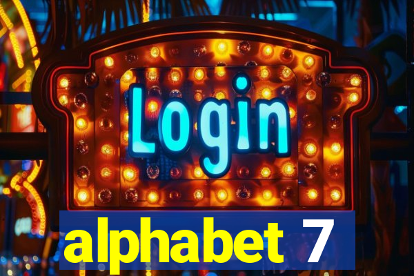 alphabet 7