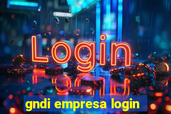 gndi empresa login