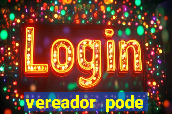 vereador pode patrocinar time de futebol