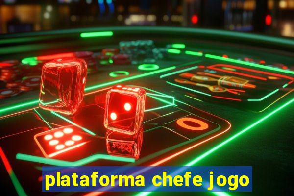 plataforma chefe jogo