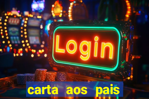carta aos pais rubem alves