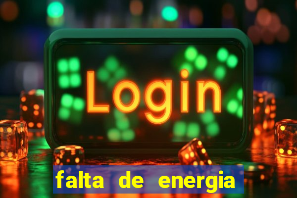 falta de energia em caucaia