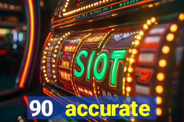 90 accurate football predictions