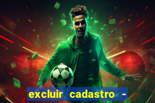 excluir cadastro - casas bahia