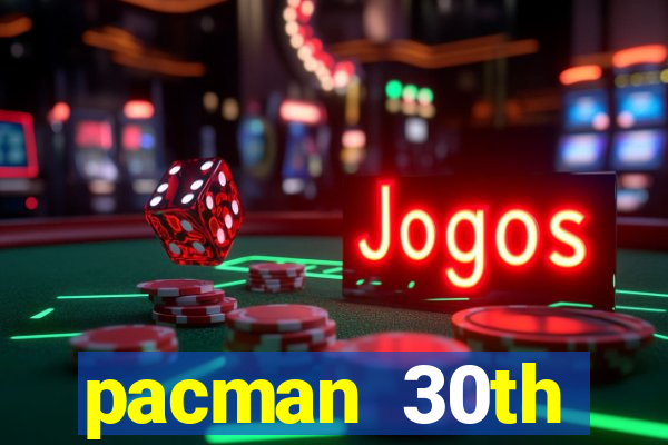 pacman 30th anniversary sonic