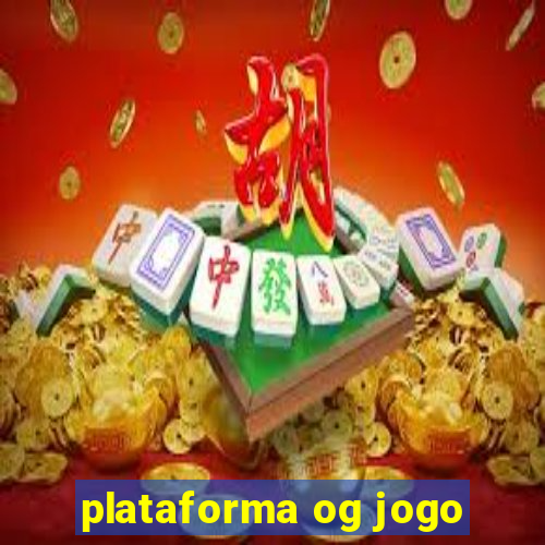 plataforma og jogo