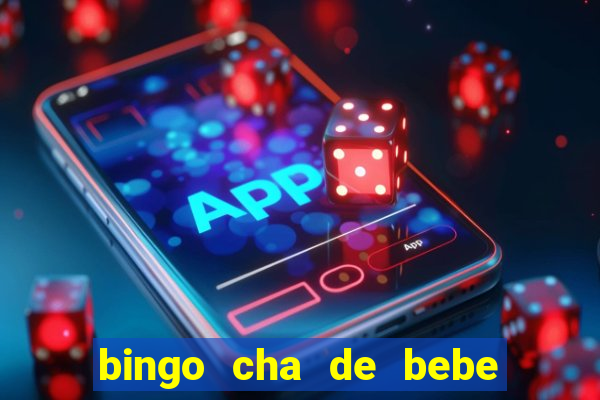 bingo cha de bebe cartelas para imprimir