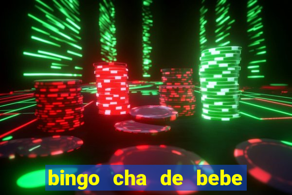 bingo cha de bebe cartelas para imprimir