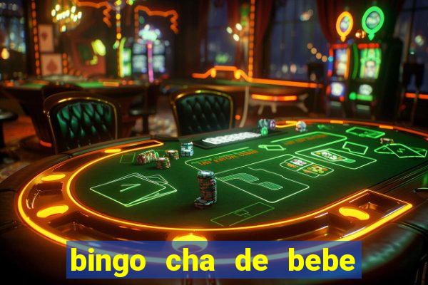 bingo cha de bebe cartelas para imprimir