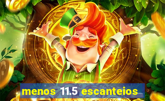 menos 11.5 escanteios
