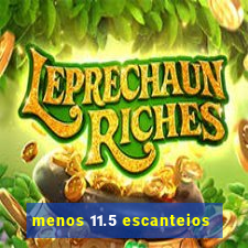 menos 11.5 escanteios