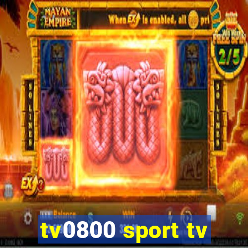 tv0800 sport tv