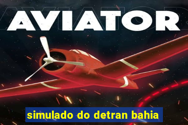 simulado do detran bahia