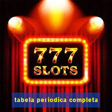 tabela periodica completa