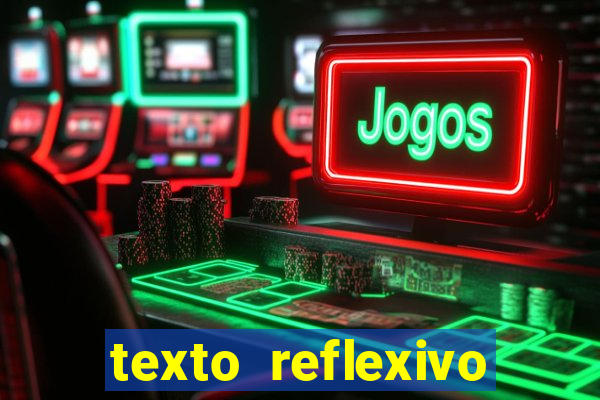 texto reflexivo sobre plantar e colher