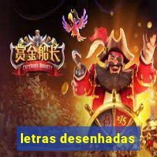 letras desenhadas