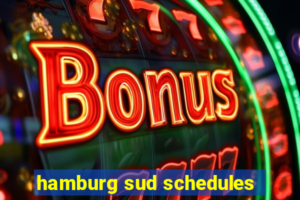 hamburg sud schedules