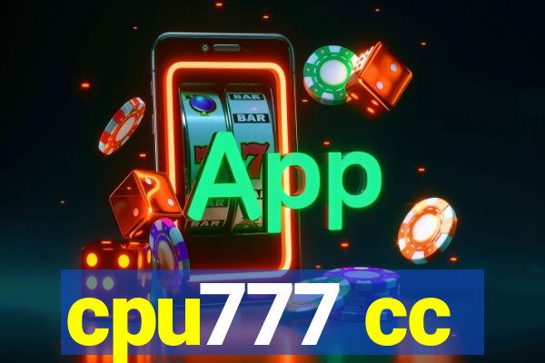 cpu777 cc