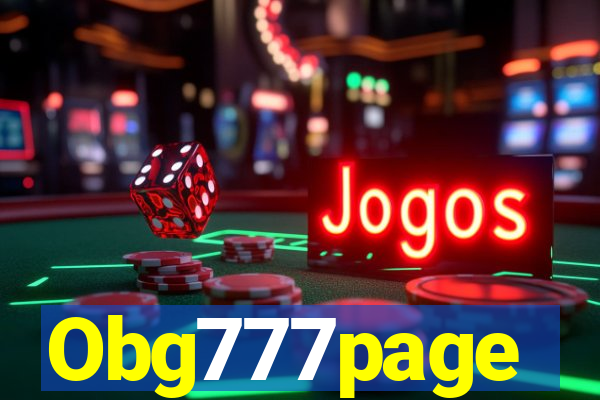 Obg777page