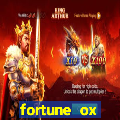 fortune ox horários pagantes