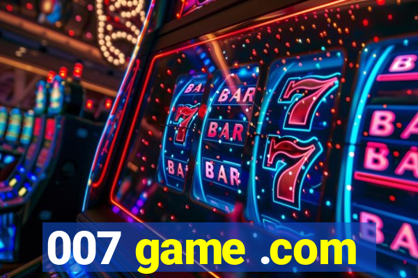 007 game .com