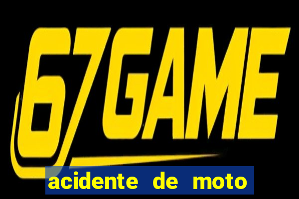 acidente de moto em benfica rj
