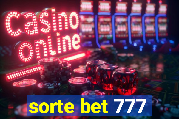 sorte bet 777