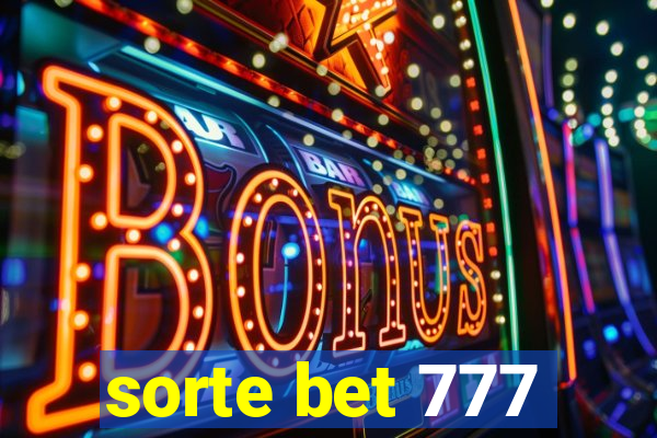 sorte bet 777