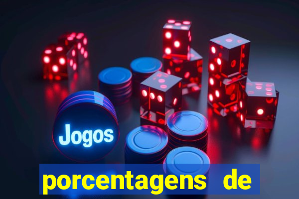 porcentagens de jogos pagantes