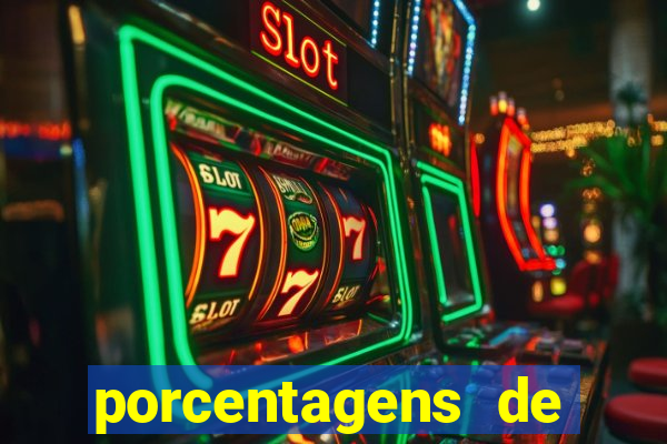 porcentagens de jogos pagantes
