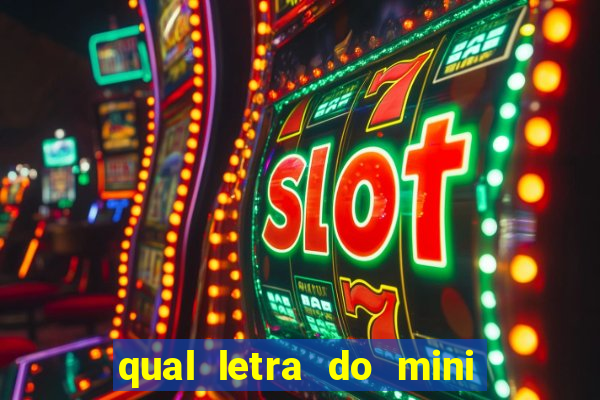qual letra do mini dolar hoje
