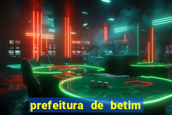 prefeitura de betim contracheque online