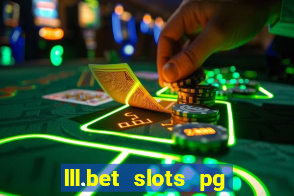 lll.bet slots pg online games