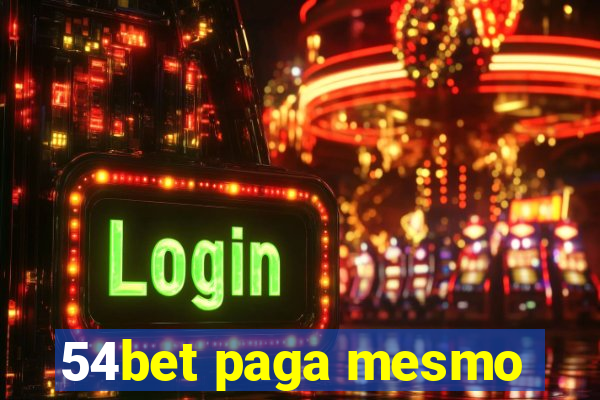 54bet paga mesmo