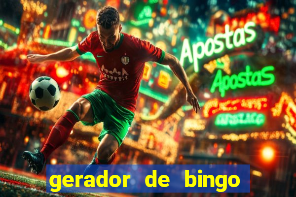 gerador de bingo de palavras