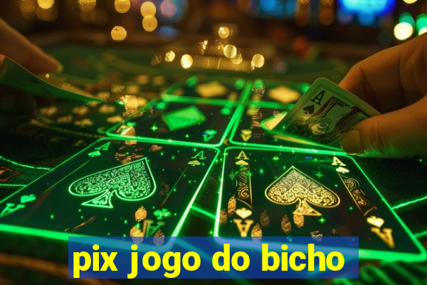 pix jogo do bicho