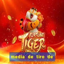 media de tiro de meta por jogo