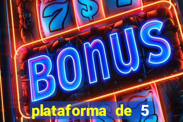 plataforma de 5 reais tigre