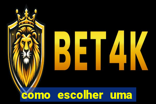 como escolher uma boa cartela de bingo