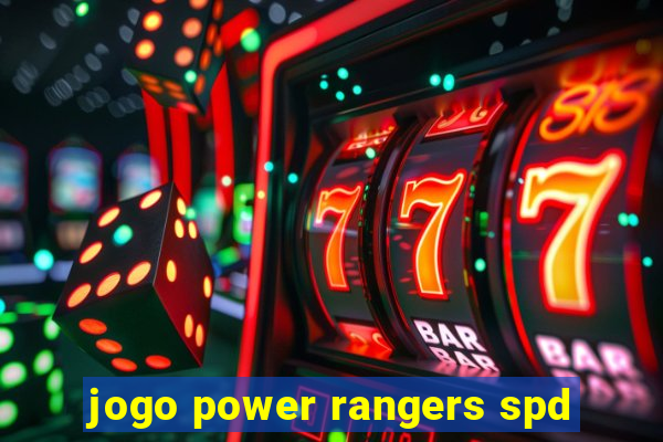 jogo power rangers spd