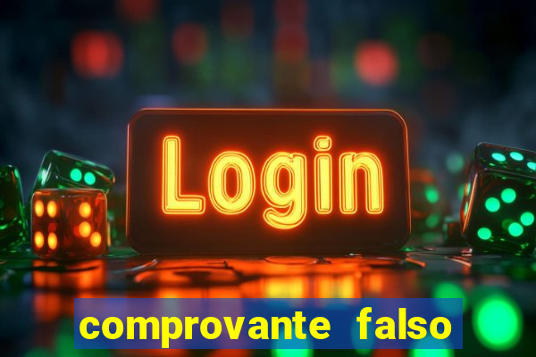 comprovante falso de 50 reais