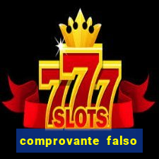 comprovante falso de 50 reais