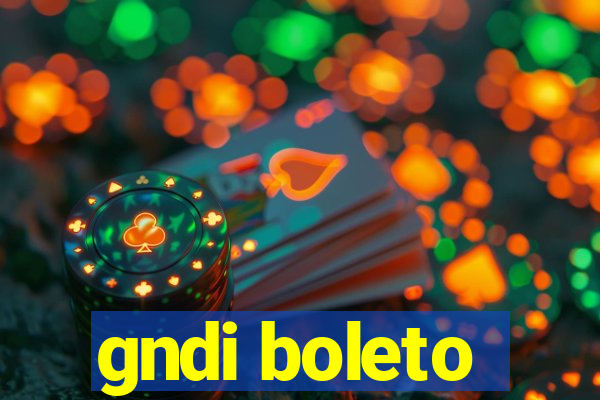 gndi boleto
