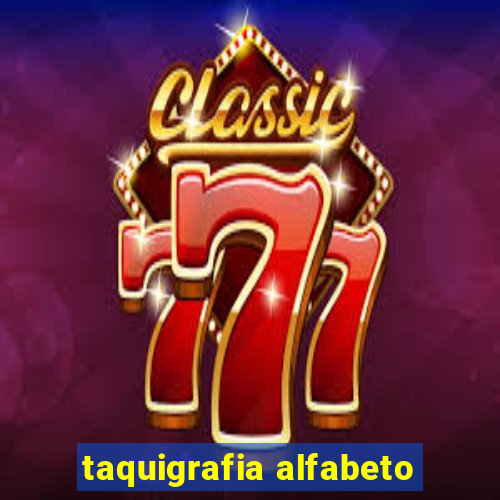 taquigrafia alfabeto